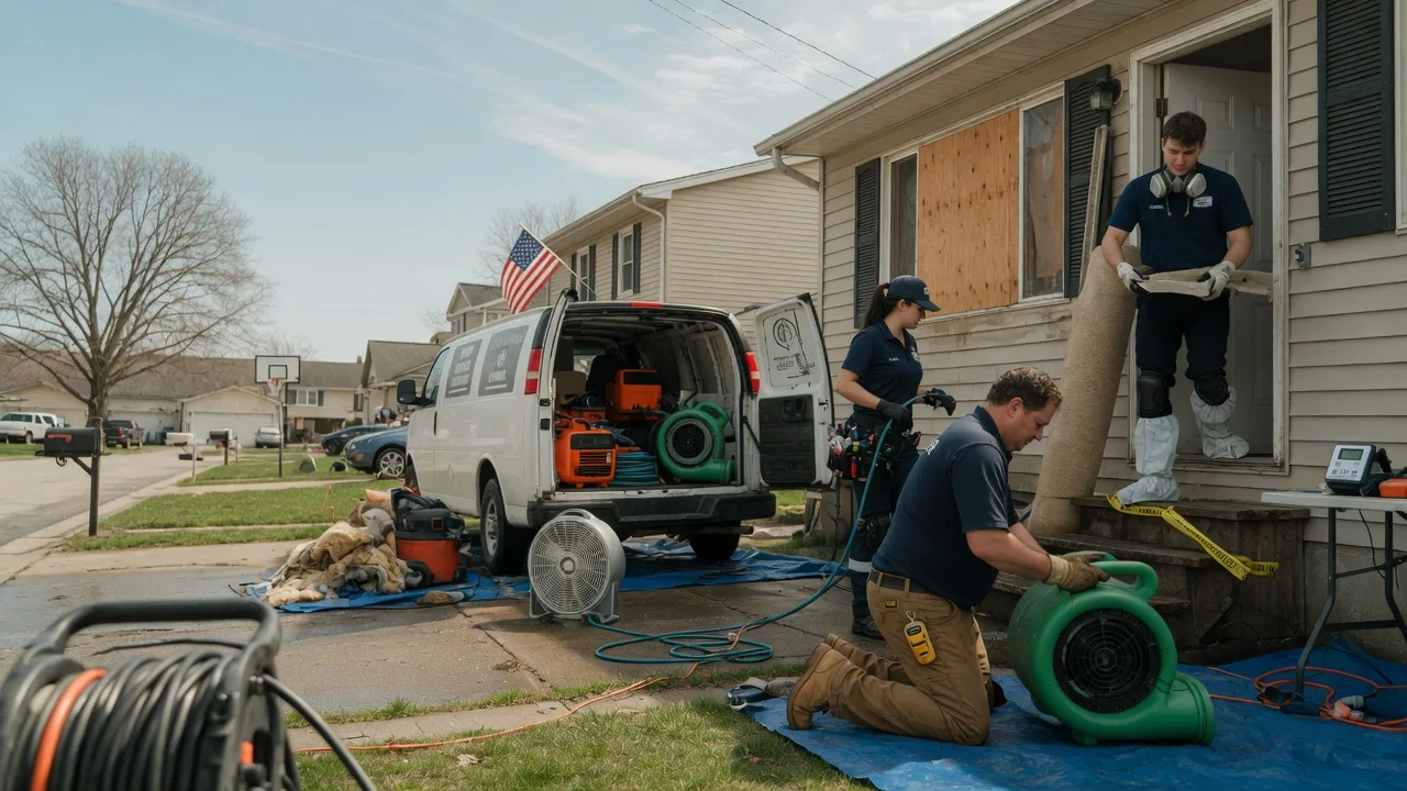 Water Damage Restoration in Mount Calm, TX near me